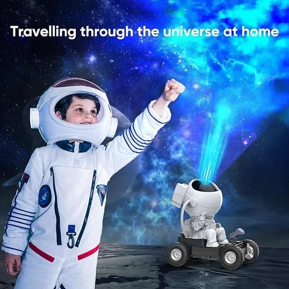 New Astronaut Galaxy Projector Night Light - Picture 3 of 13